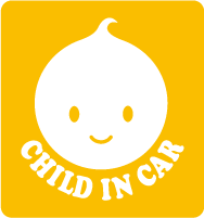 ԂĂ܂ACHILD IN CARXebJ[ABABY IN CAR XebJ[AjRA